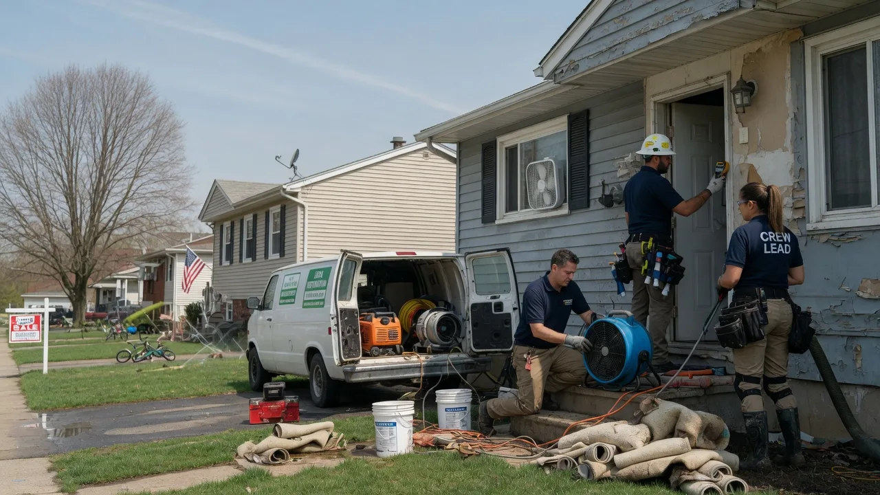 Flood Cleanup in Thorp, WI near me