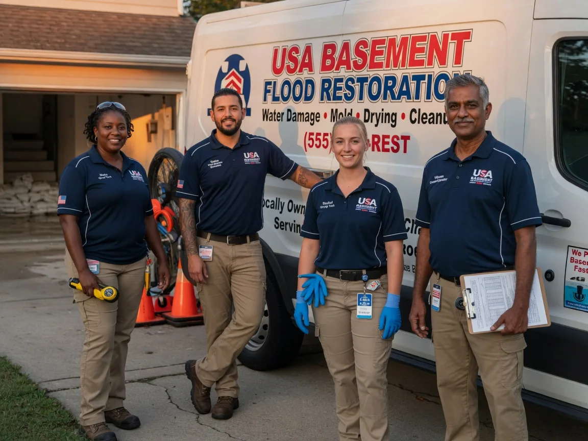 Basement Flood Cleanup company in Thorp, WI